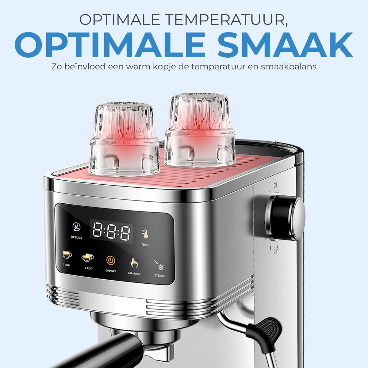 NovaWare Espressomachine - Pistonmachine - Koffiemachines - afbeelding 3