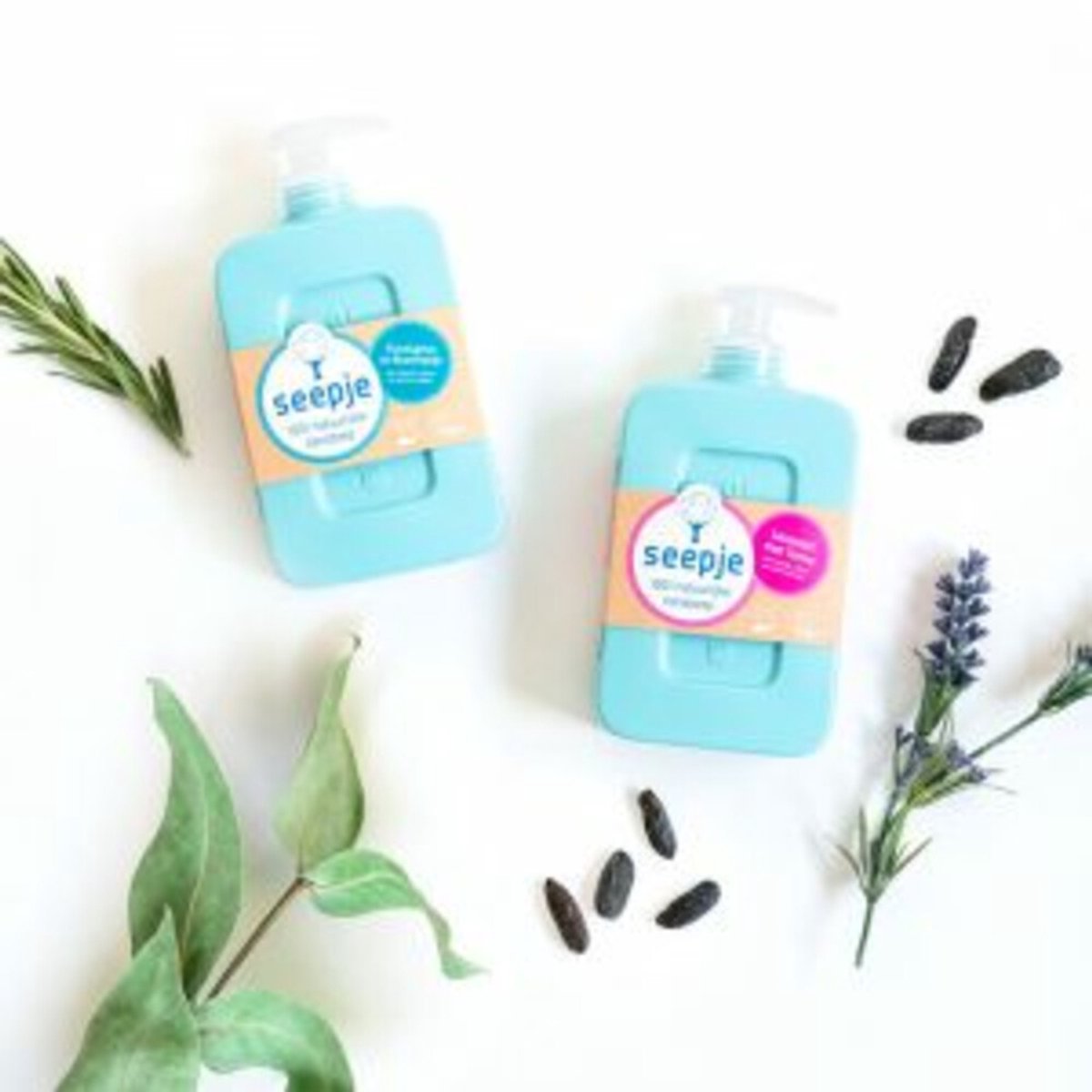 Seepje Handzeep Eucalyptus met Rozemarijn - 2 x 300 ml - Voordeelverpakking