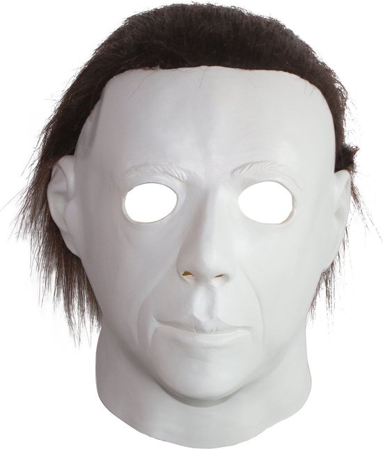 Halloween masker gebaseerd op Michael Myers – Enge masker met haar – Horror masker – Michael Myers mask – Scary masker – Spook masker – Killer clown masker – Carnaval accessoire