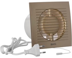 Badkamer Ventilator Ø 100mm - Stille Muurventilator voor Keuken, Garage en Toilet
