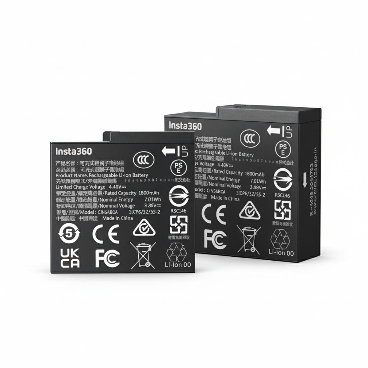 Insta360 Ace Pro /Ace 2 Battery – Dual Pack 2x Original Batteries