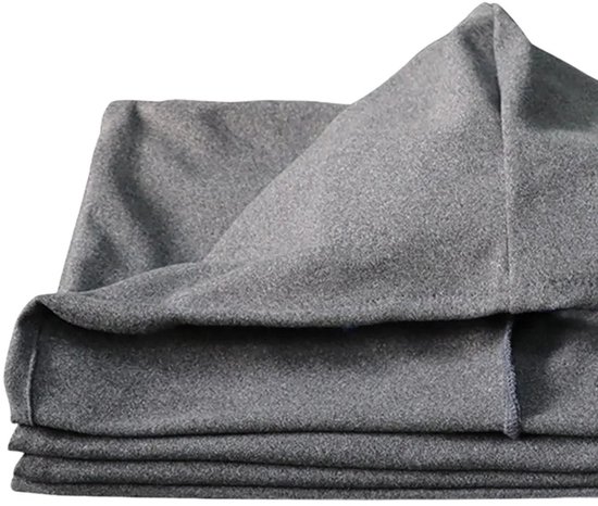 Sac de couchage Aafinity - Sac de couchage adulte - Confortable - Tunnel de couchage - 185 x 50 cm - Grijs