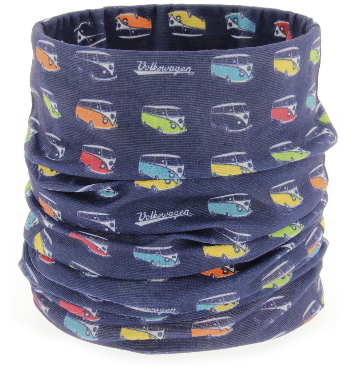 BRISA VW Collection - Volkswagen unisex buisvormige sjaal-bandana-halssjaal-stormkap-multifunctionele mond-neusbescherming T1 Bulli Bus (multicolor)