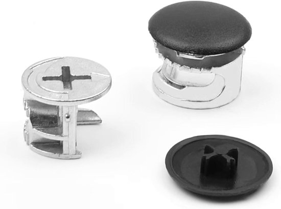 100 afdekkappen voor torx-schroeven, torx-schroefafdekking van kunststof, in verschillende maten (TX 25, wit 100 afdekkappen voor torx-schroeven, torx-schroefafdekking van kunststof, in verschillende maten (TX 25, wit