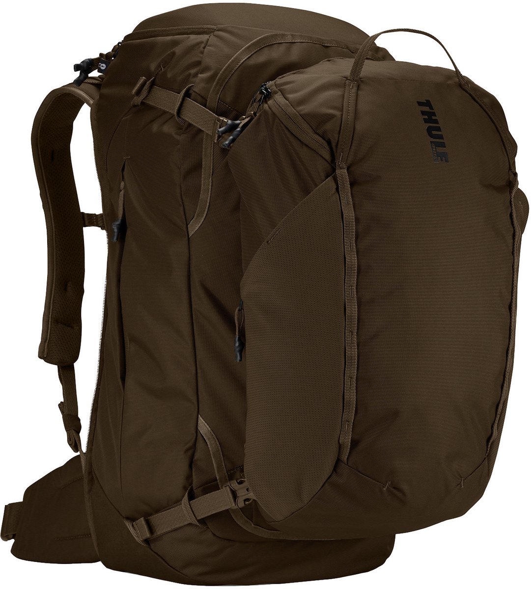 THULE Vrije tijd rugzak Rugzak Landmark Travel Pack 70L 50L Deep Khaki Donkergroen