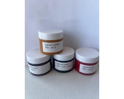 set pigment pigment voor het kleuren van venetiaans stucwerk, marmorino en ander decoratief materiaal