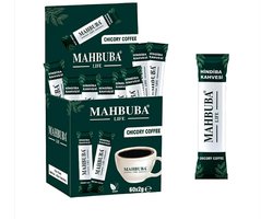 Mahbuba Coffee Life Hindiba Kahvesi (Cichorei) Koffie - Helpt om af te vallen en oedeem te verlichten - Detox Dieet Afslanken 60 stuks x 2gr - 1 Maand Gebruik