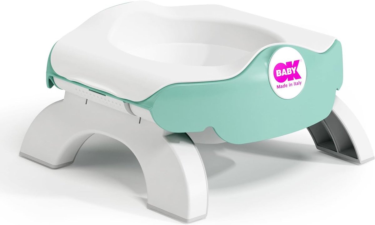 Opvouwbaar WC-potje en Toiletverkleiner voor Kinderen - Ideaal voor Reizen - Azuurblauw