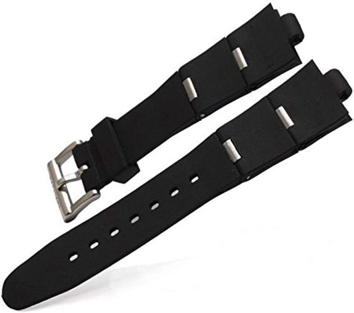 Horlogebandje van silicagel en goud voor horloge - Stijlvolle vervangende band met 2 zoekwoorden