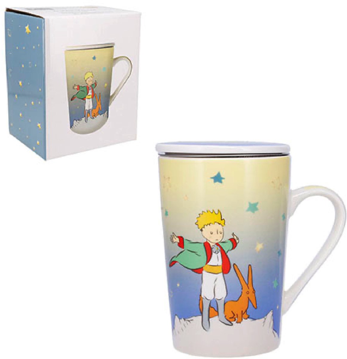 Conische matte thee mok Le Petit Prince Verloop Vos Kiub