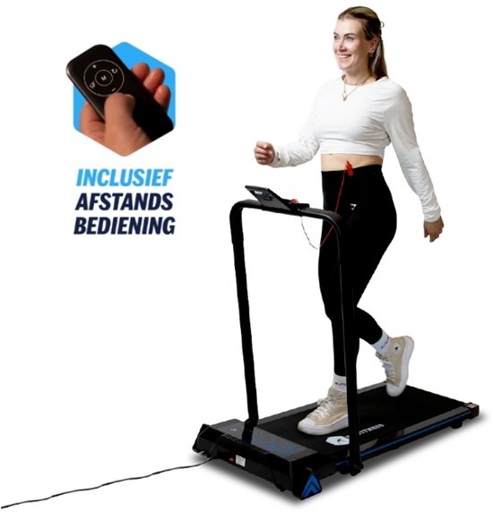 Loopband BX Powerrun 1000 Pro - 1-10 km/u - Walking Pad - Opvouwbare Loopband - Treadmill - Elektrische Loopband - BX Fitness