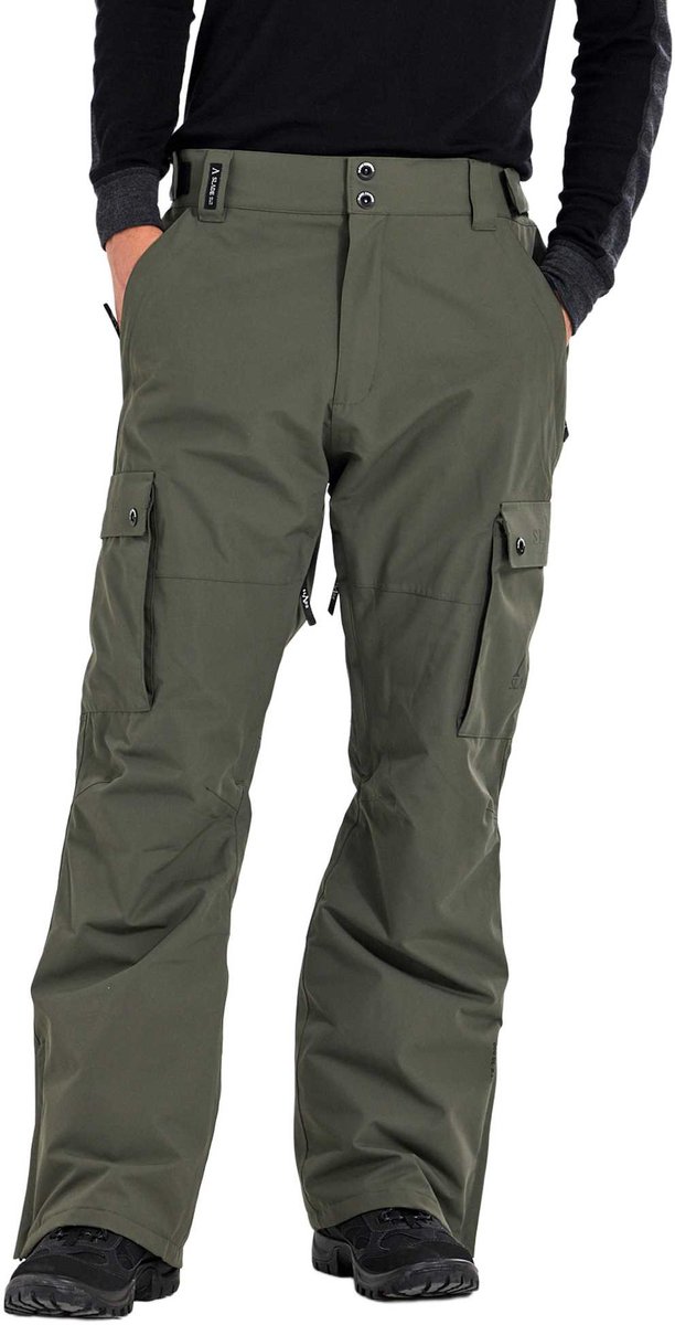 Slade Aspen Shell Broek – Skibroek voor heren Olijf
