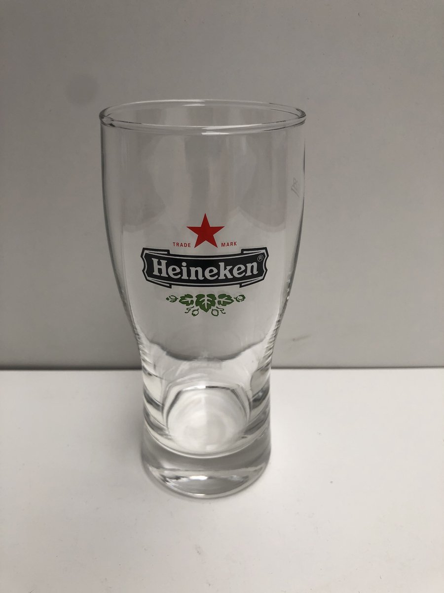 Heineken bierglas 6x 25cl bierglazen