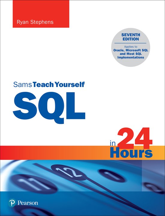 Sams Teach Yourself- SQL in 24 Hours, Sams Teach Yourself - cover