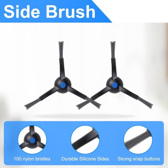 Kit 20 Pièces Accessoires Pour ECOVACS DEEBOT X5 Omni / X5 Pro Omni - Brosse, Sacs, Filtres Et Serpillères
