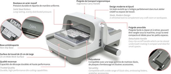 Sizzix Thinlits stanssjabloon handgetekend alfabet van Jenna Rushforth, 665182, meerkleurig, eenheidsmaat