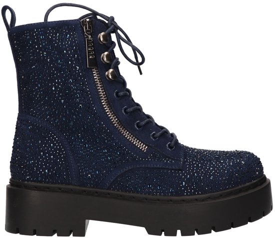 Bottines à lacets La Strada Bleues pour Femme - Pointure 38