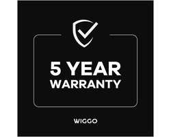Wiggo WR‑CD18NFB(B) – Koel‑Vriescombinatie – 323 L – No Frost – 2 Deuren – 39 dB – Energieklasse B – 5 Jaar Garantie – Zwart