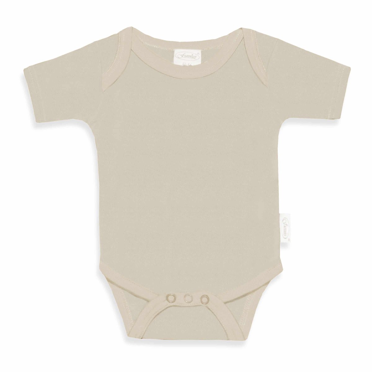 Funnies Rompertje Uni Line Sandstone Grey 62-68