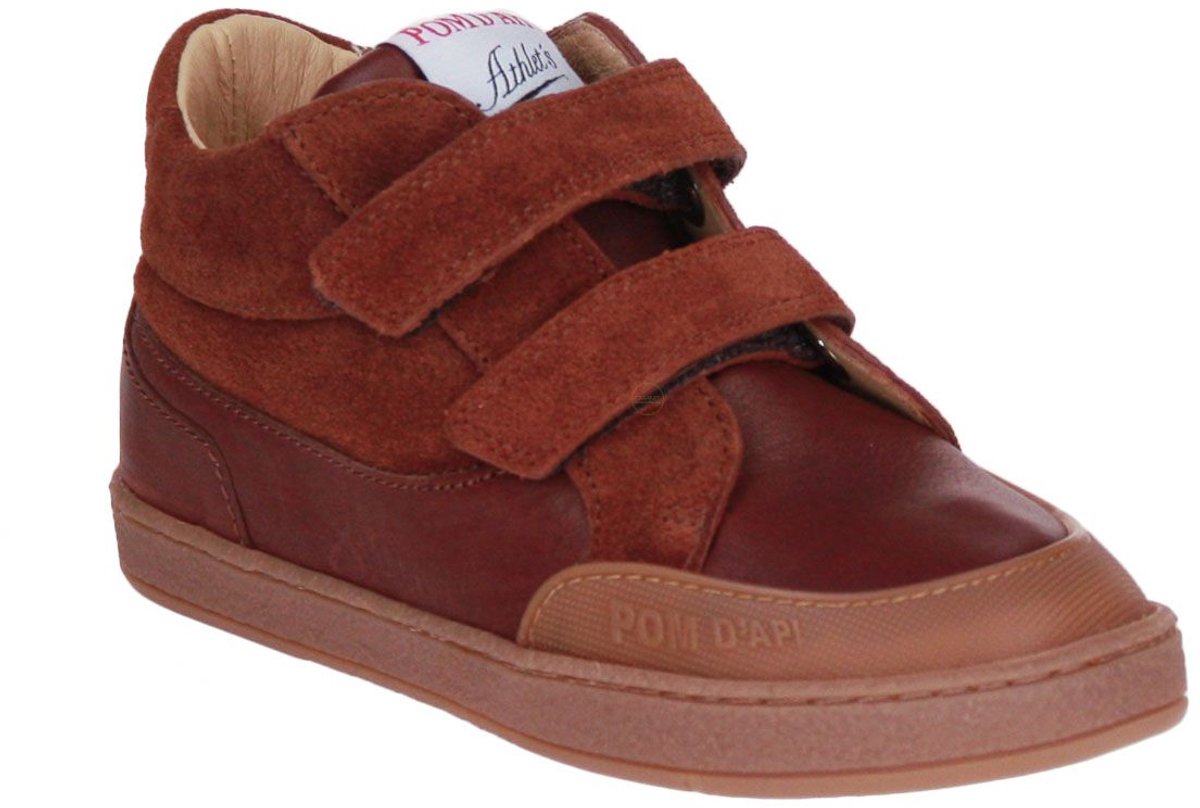 Pom d'Api Mousse Backy Velcroschoen Bruin