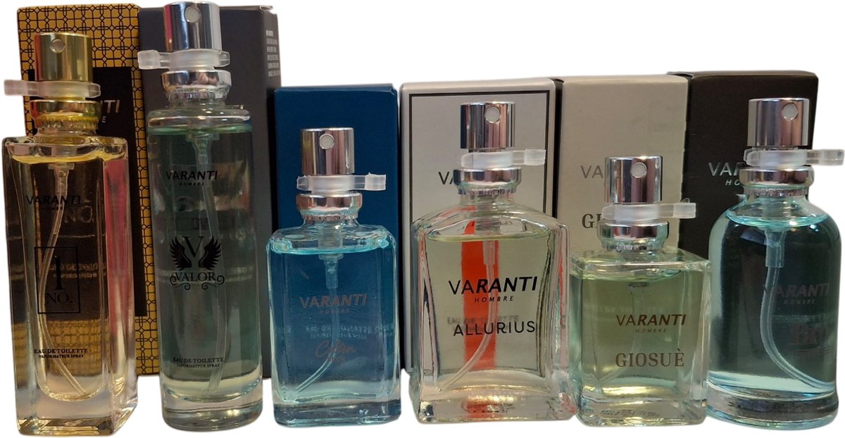 VARANTI PARFUM SET 6 stuks - Mannen