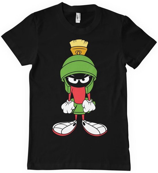 Looney Tunes Marvin The Martian Attitude Heren T-shirt - zwart - XL