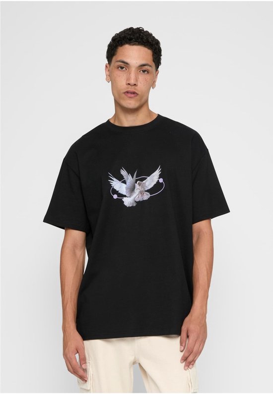 Mister Tee WU Tang Loves NY Oversize T-shirt voor heren, zwart, M