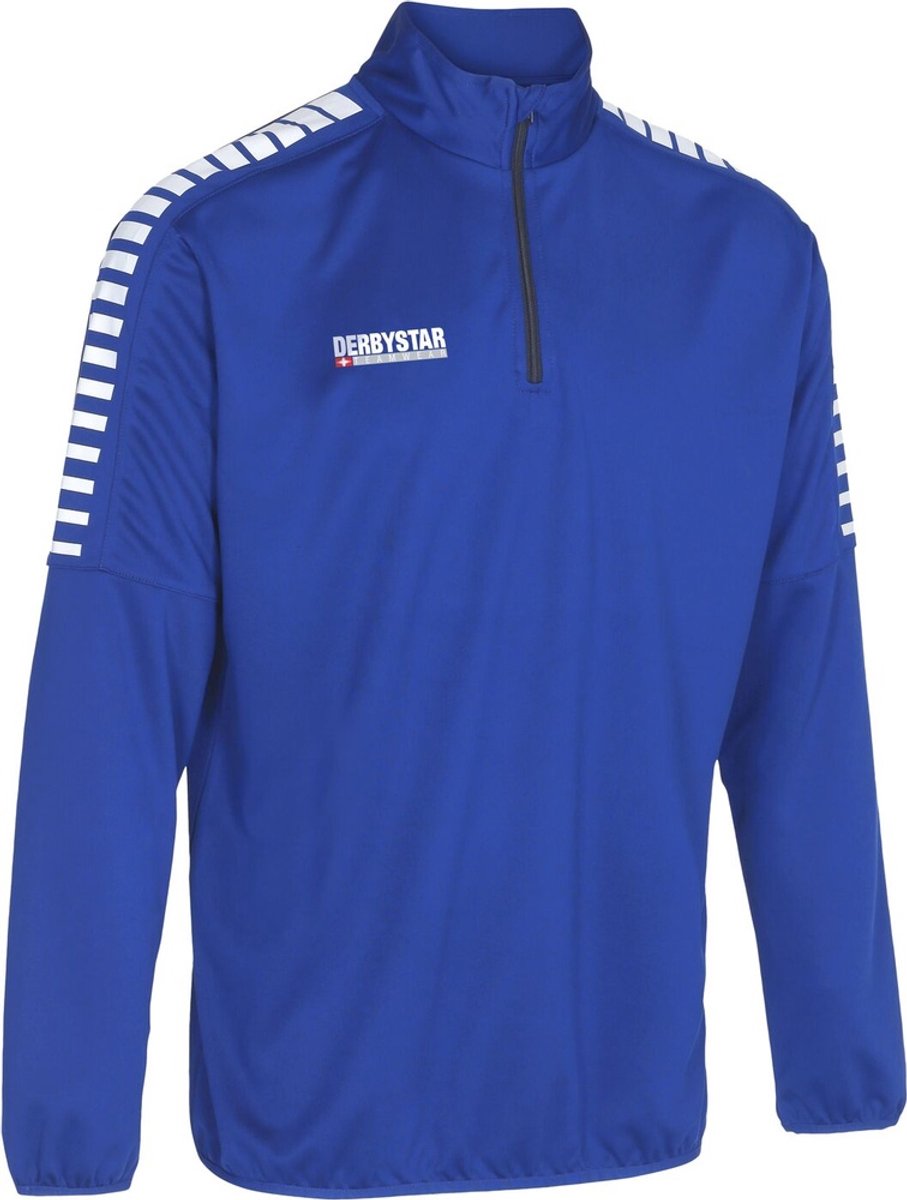 Derbystar Kinder Trainingsjacke Hyper Trainingstop 612026 Blau/Weiss-140