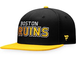Fanatics Cap Herren Kappe Iconic Color Blocked Snapback Boston Bruin 1346252 Schwarz
