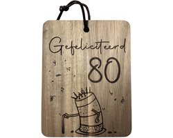 80 jaar verjaardag - 80 jaar - 80 jaar verjaardag versiering - 80 jaar cadeau - 80 jaar cadeau voor man - 80 jaar verjaardag cadeau - Verjaardagskaart - Verjaardag versiering - Verjaardag decoratie