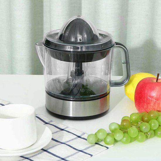 QPFO® Elektrische Sinaasappelpers 220W - Automatische Citruspers - 0.7L Sapreservoir - Compact en Krachtig — afbeelding 2