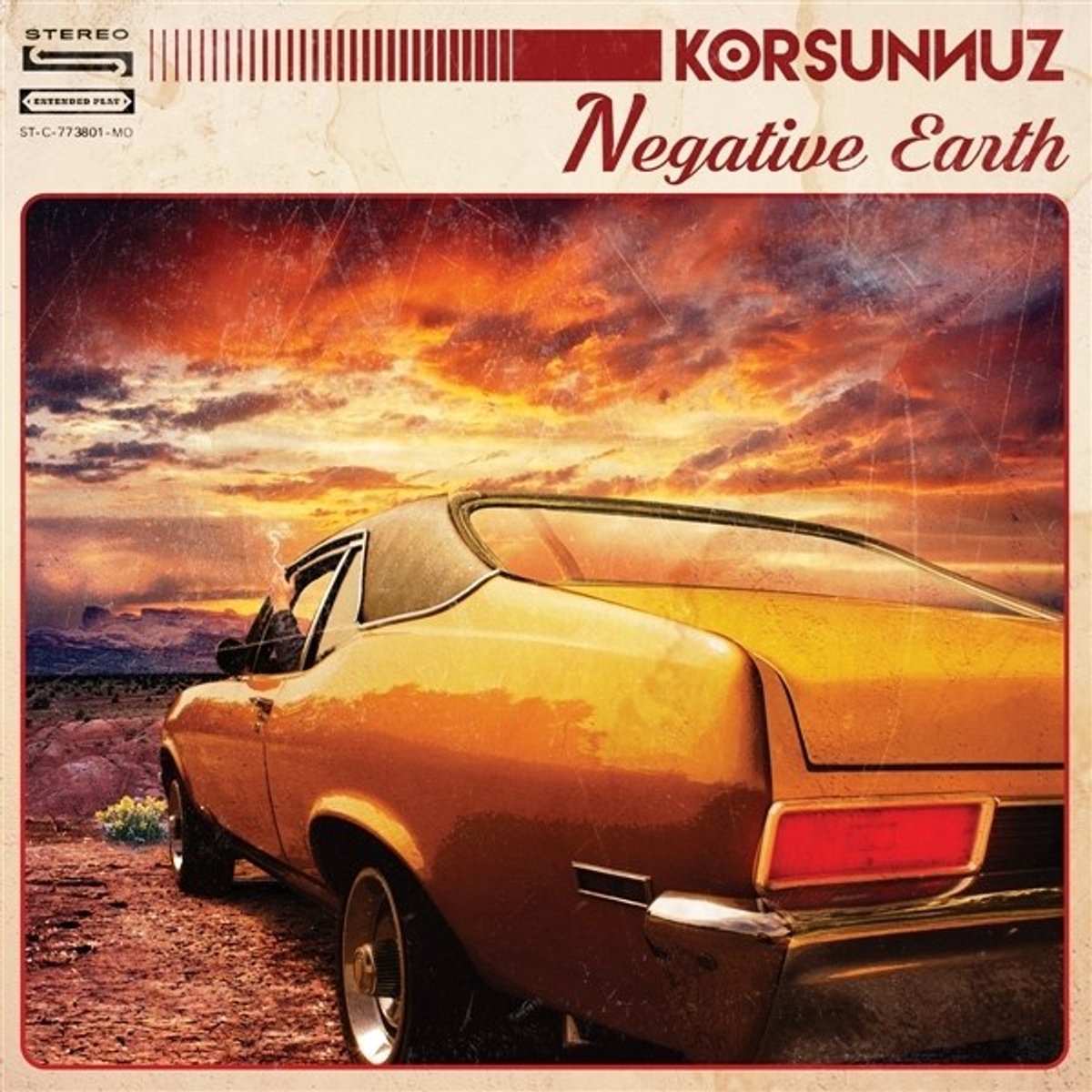 Korsunnuz - Negative Earth (LP) (Coloured Vinyl)