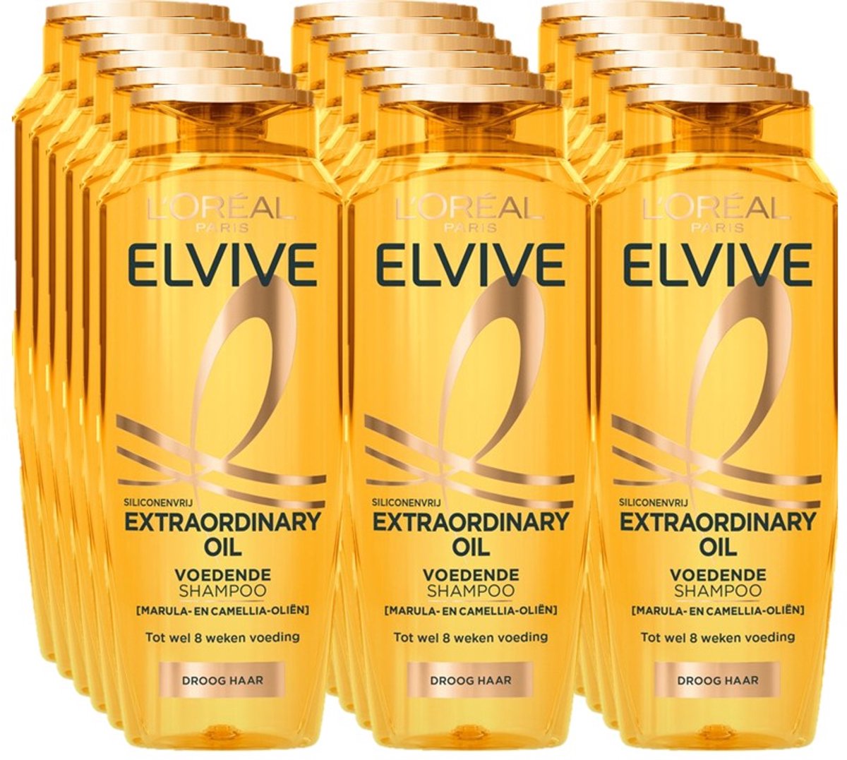 L’Oréal Paris Elvive Extraordinary Oil Shampoo - Voordeelverpakking 18 x 250 ml