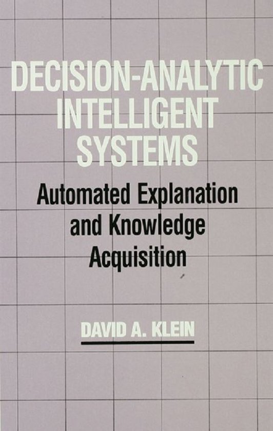 Decision-Analytic Intelligent Systems - cover