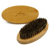 Brosse à barbe Rossberck - Brosse à barbe Olympus - Bamboe et poils de sanglier - Soin de la barbe