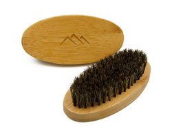 Rossberck Baardborstel - Beard Brush - Bamboe - Zwijnharen - 11 cm
