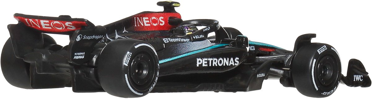 Hot Wheels Premium Metalen Formule 1 Verzamelbaar Speelgoed Raceauto - Lewis Hamilton Mercedes-Benz — afbeelding 4