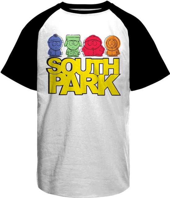 South Park Officially Licensed Women's T-Shirt - Sketched Design, White - View #2