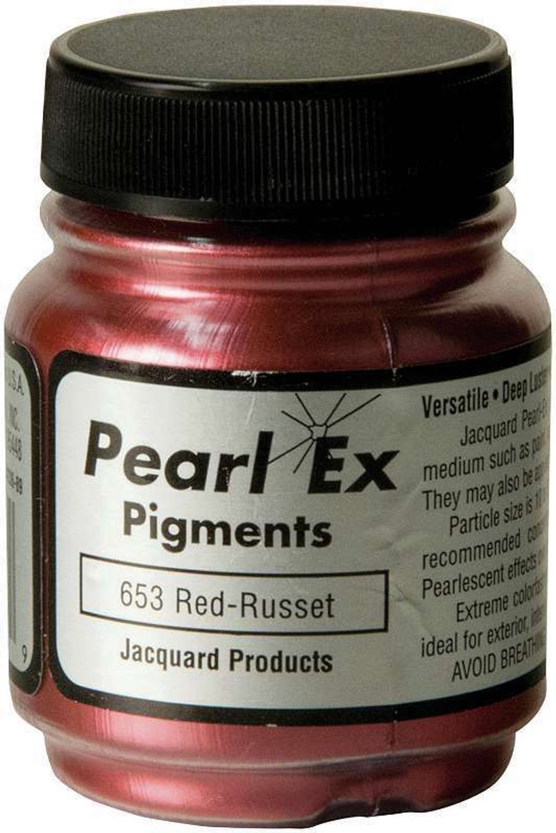 Jacquard Pearl Ex poederpigment Roodbruin 21 g