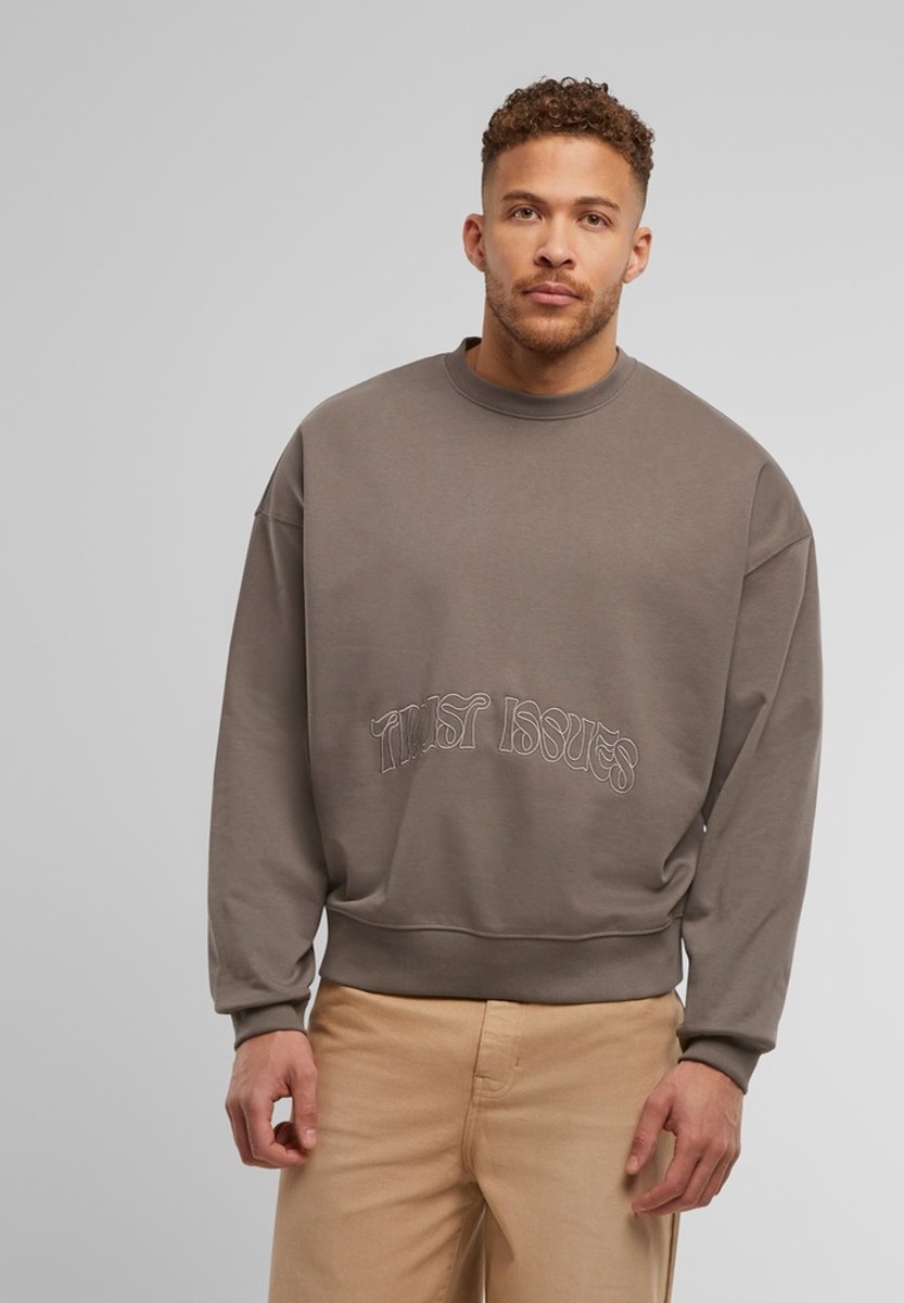 DEF - Trust Issues Pullover/trui - L - Grijs