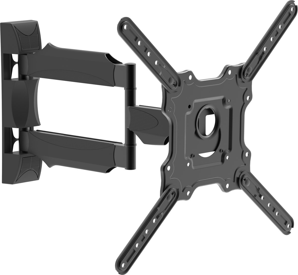 VanDijck TV Beugel – 32-55 Inch – Draaibaar en Kantelbaar – Max 35 kg – VESA 100x100-400x400