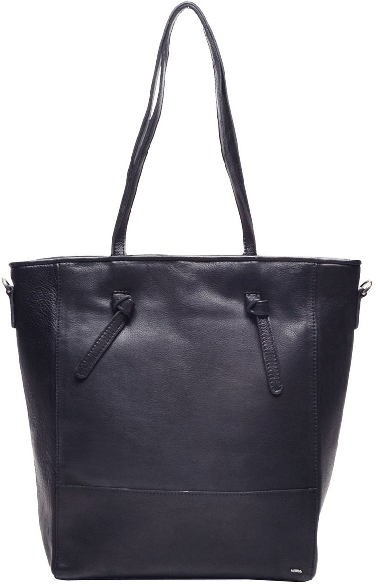 Berba | Lucca | Shopper | Schoudertas | Dames | Donkerblauw | Leer