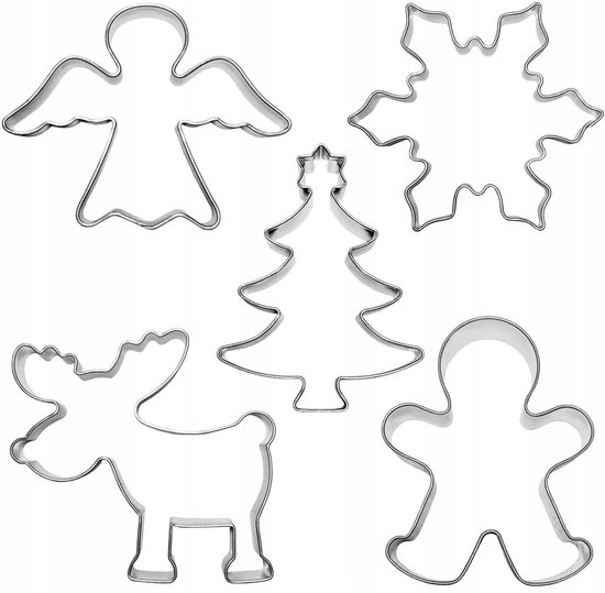 Originele kerstkaart in een vorm van rendier om zelf te ontwerpen