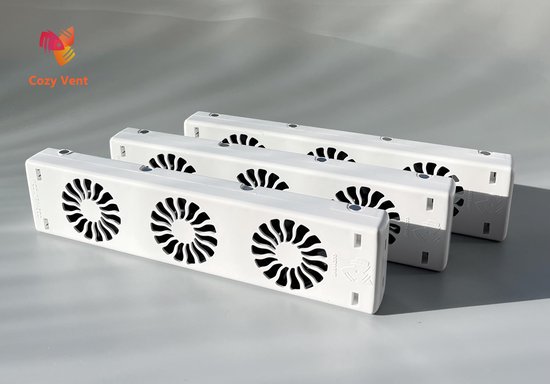 COSYVENT Radiateur Ventilateurs Triple - Booster de radiateur