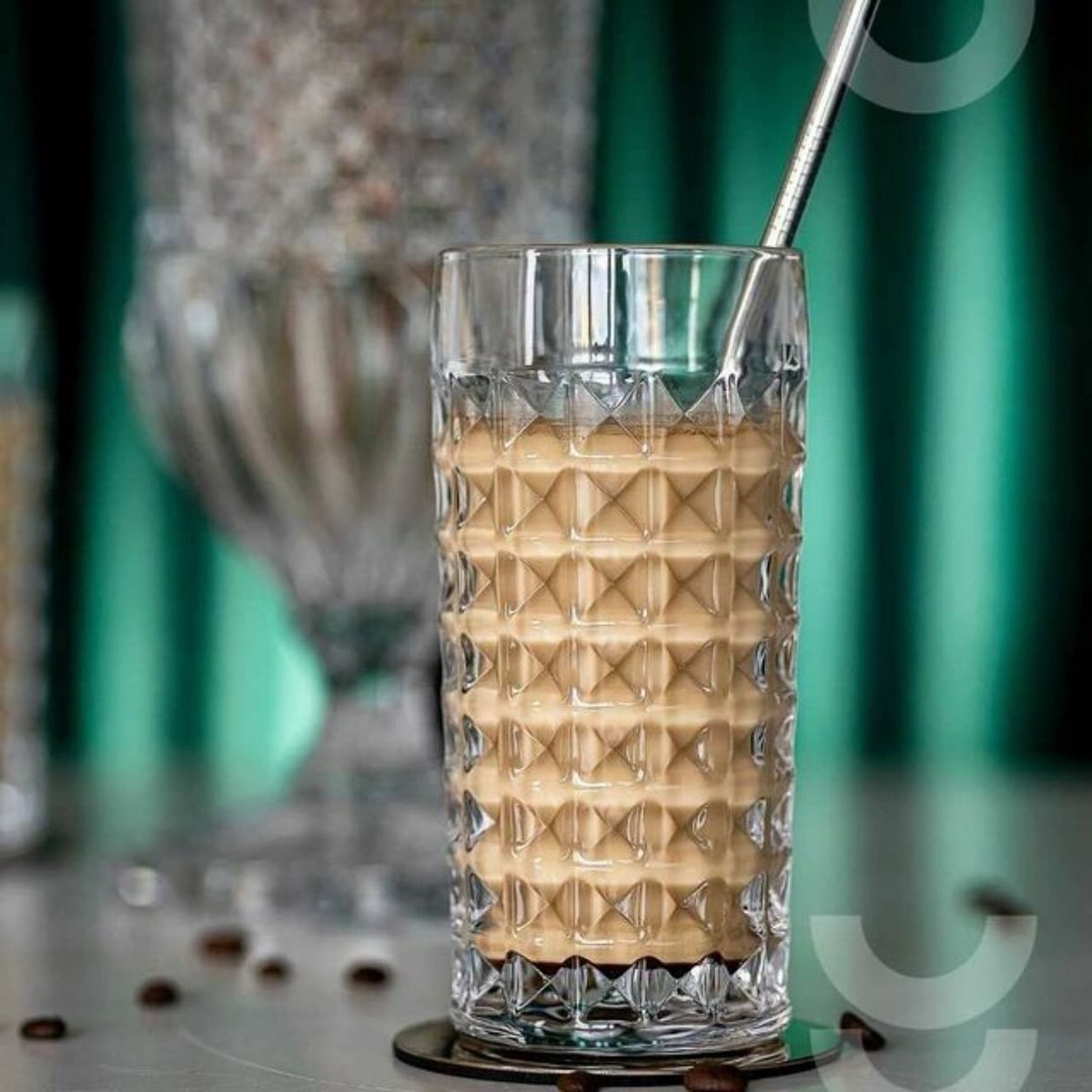 Longdrink waterglas DIAMOND - hoge kristallen glas - BOHEMIA KRISTAL - verpakking 6 stuks