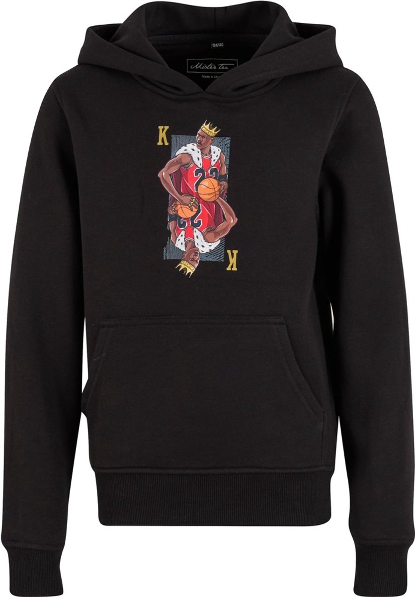 Mister Tee King Mike Kinder hoodie/trui Kids 158/164 Zwart