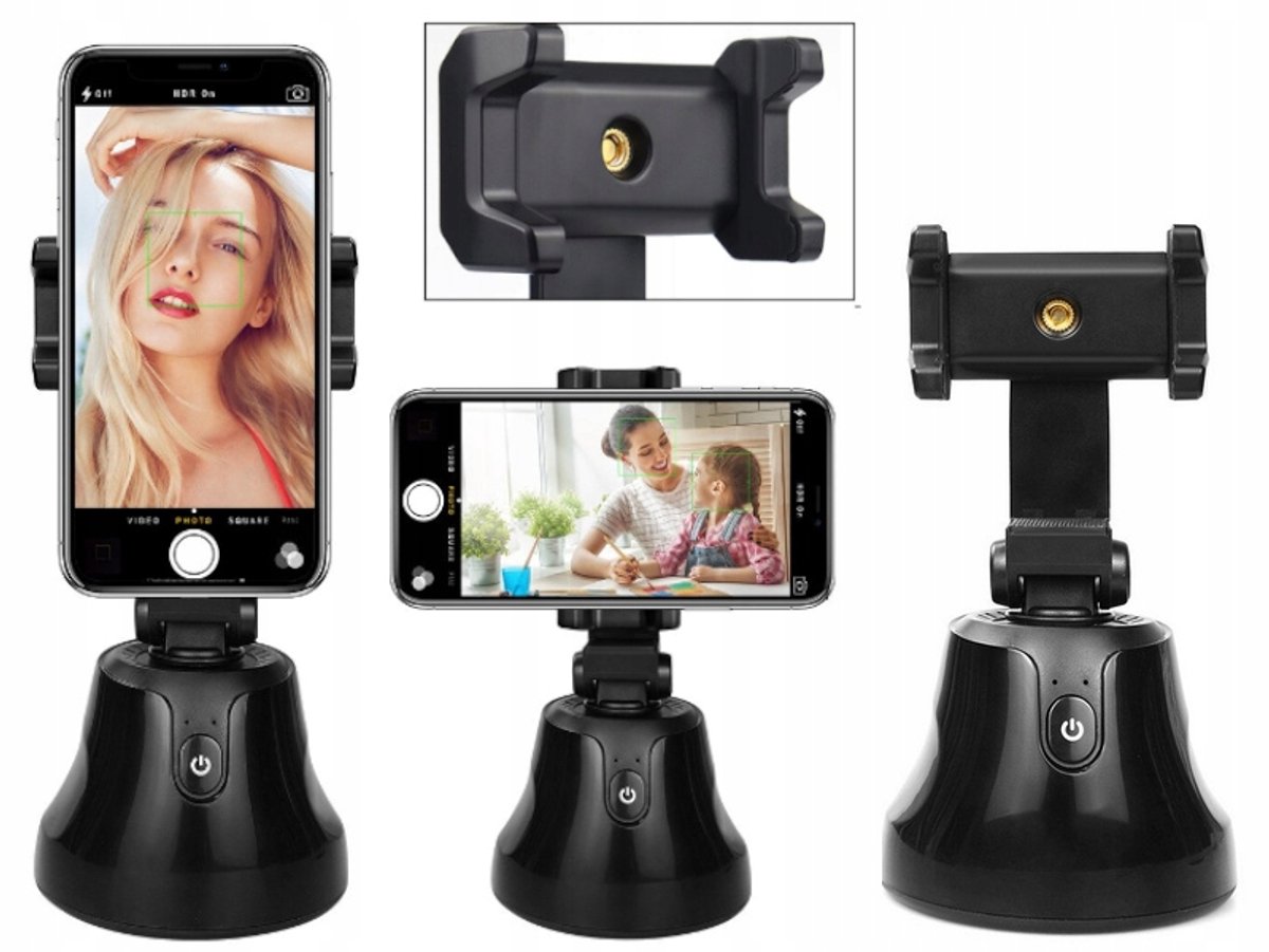 Webski Selfie Tracker 360° - Smartphonehouder met objecttracking