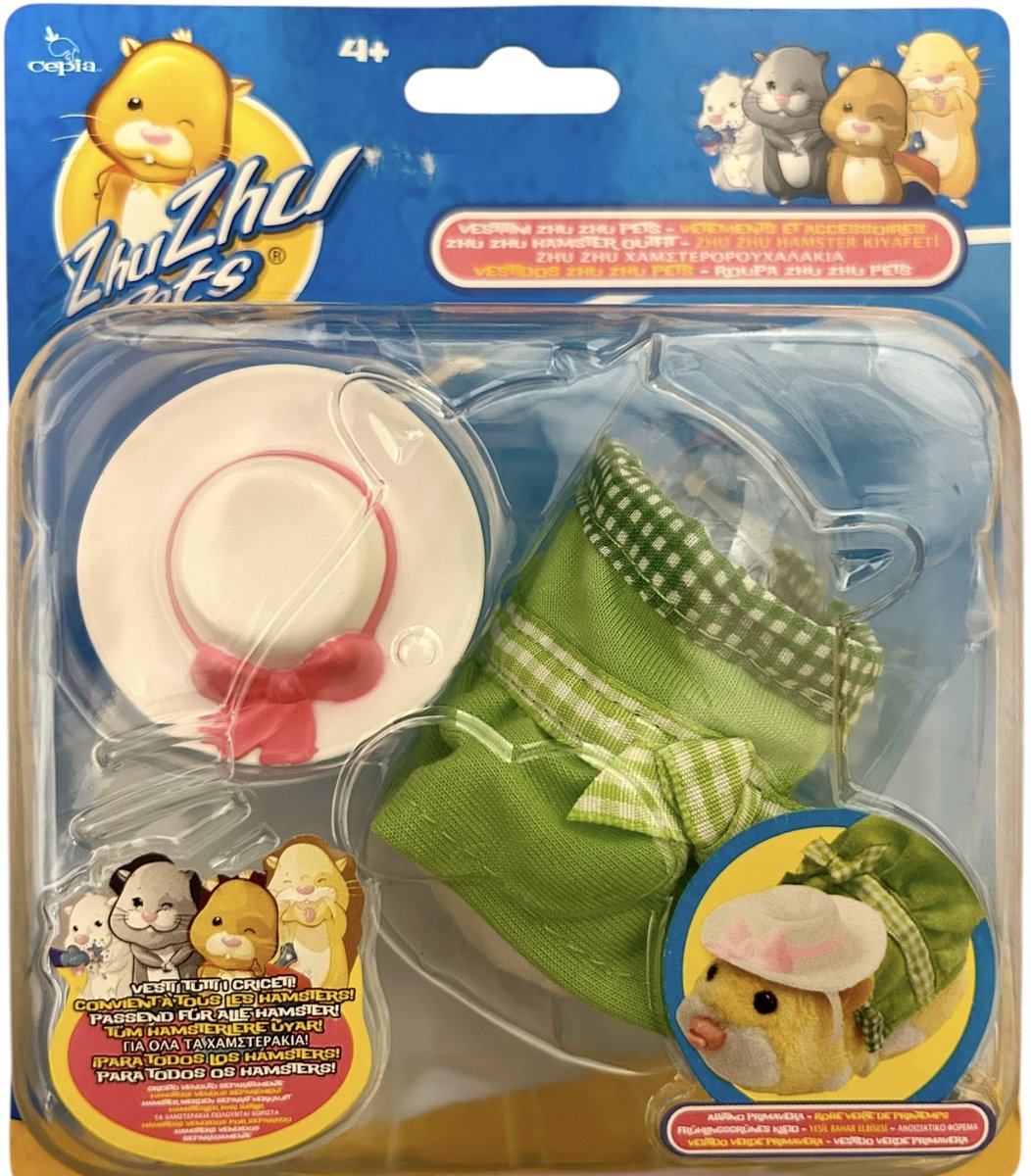 Giochi Preziosi - Zhu Zhu Pets - Hamster outfits - Surfer Outfit - Pipsqueak - Cepia LLC