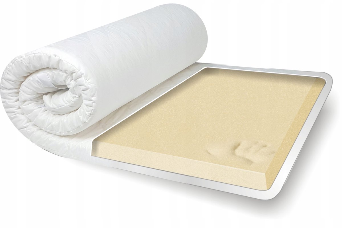 Syma Visco Topper Matras 140x200x5 cm - Zacht & Comfortabel