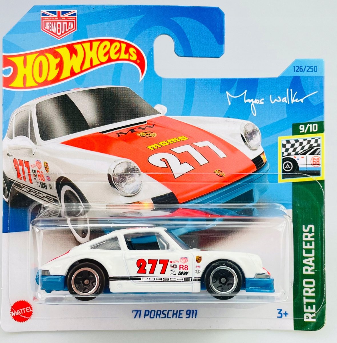 Hot Wheels '71 Porsche 911 HKH06 - Nachtbranders Collectie